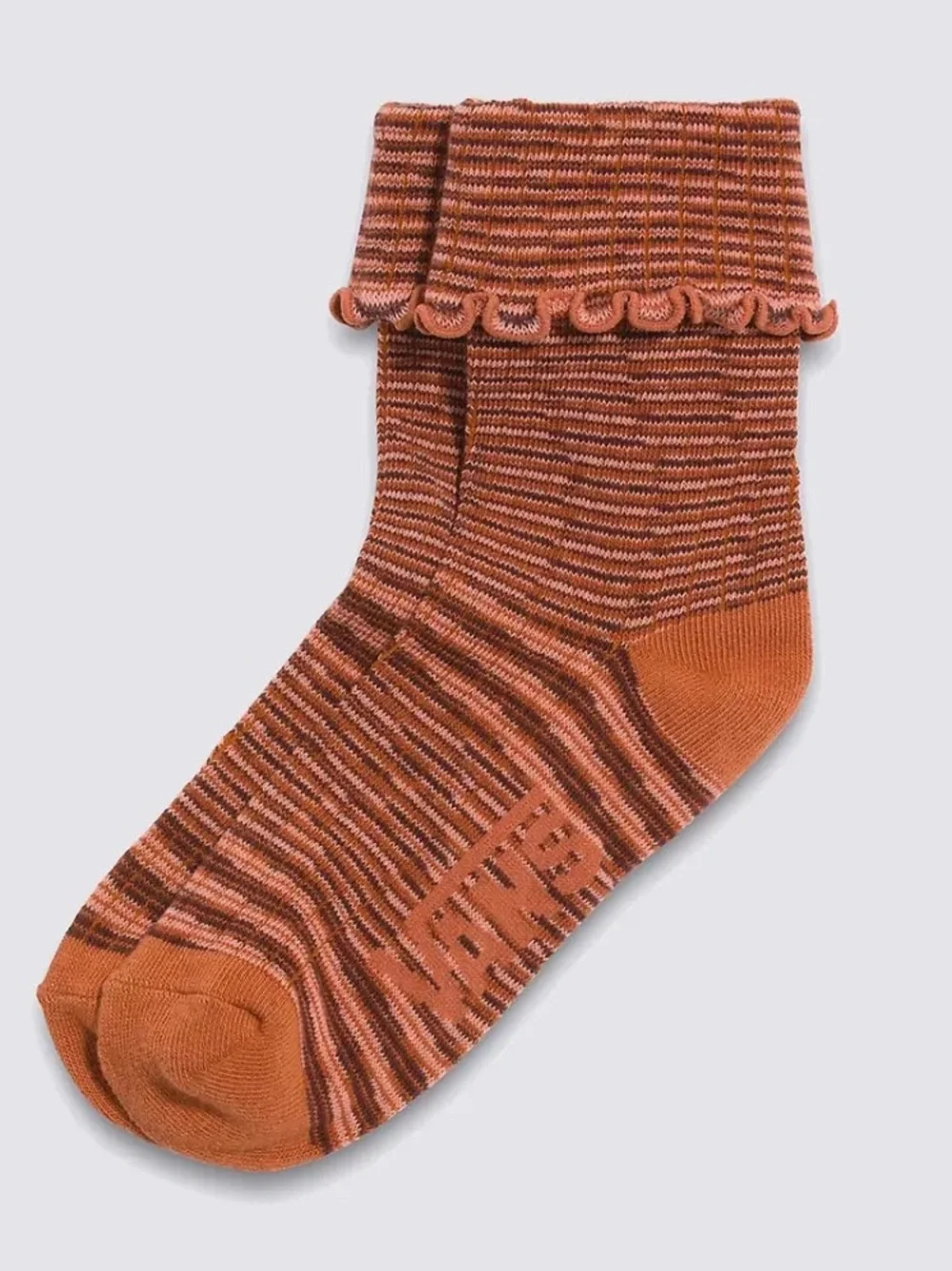VANS Ruston Ruffle Crew Socks - Auburn